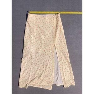 Princess Polly Lily Yellow Floral Maxi Skirt‎ XX New With Tags Cottagecore Boho